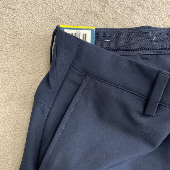 NEW Greg Norman Golf Performance Men's 32x34 Flex Waistband Tech Pants Blue - Picture 8 of 10